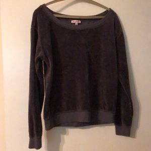 Juicy Couture dark grey sweatshirt